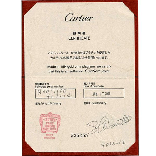 Cartier Necklace Pt950/ K18Wg
