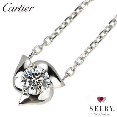 Cartier Necklace Pt950/ K18Wg