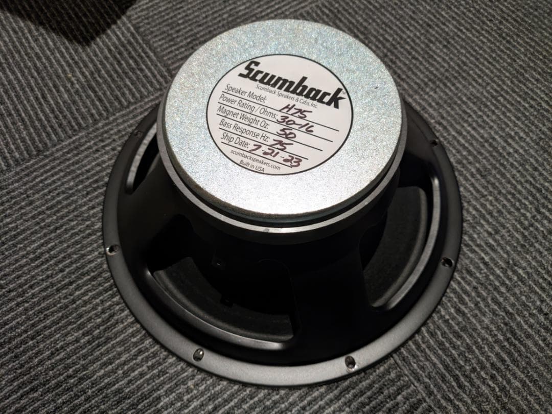 Guitar Cabinet #2 Scumback H75 30W 16 Celestion G12H