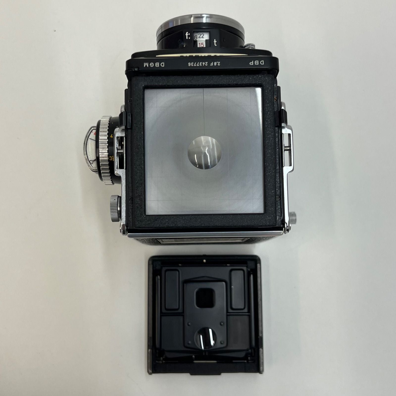 Large -Size Medium Format Camera (Film) 000992 Rolleiflex Planar F2.8