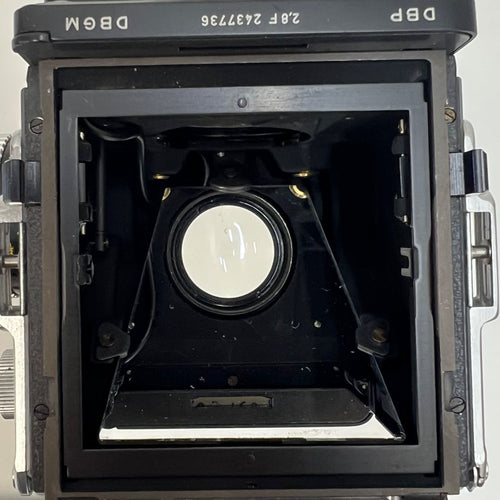 Large -Size Medium Format Camera (Film) 000992 Rolleiflex Planar F2.8
