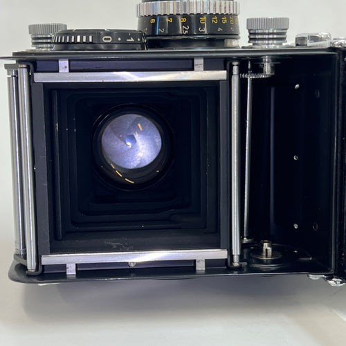 Large -Size Medium Format Camera (Film) 000992 Rolleiflex Planar F2.8