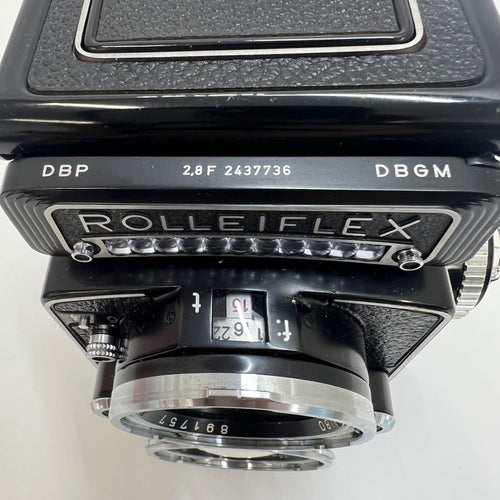 Large -Size Medium Format Camera (Film) 000992 Rolleiflex Planar F2.8