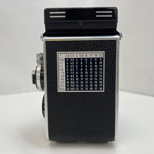 Large -Size Medium Format Camera (Film) 000992 Rolleiflex Planar F2.8