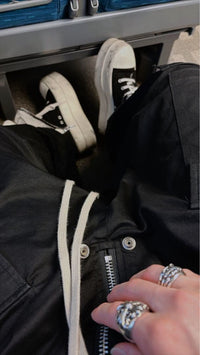Rick Owens Drkshdw Work Pants, Cargo Painter'S Rickowens Geth Bela