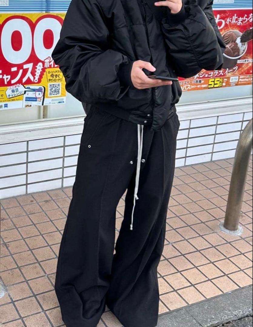 Rick Owens Drkshdw Work Pants, Cargo Painter'S Rickowens Geth Bela