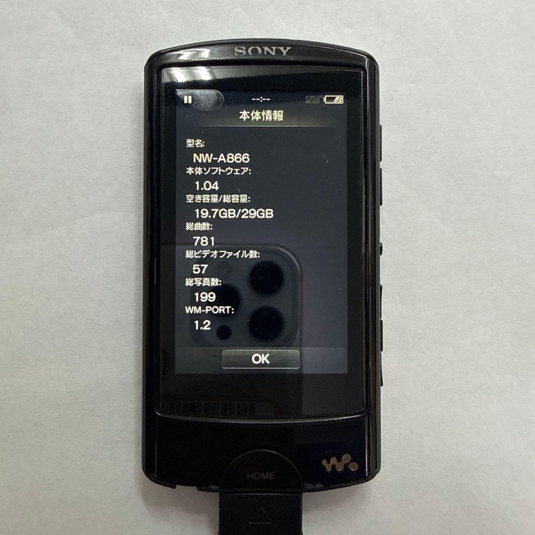Sony Digital Audio Players Walkman Nw-A866