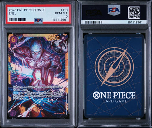 One Piece Card Game Op15-118 Sec Sr Psa10 961