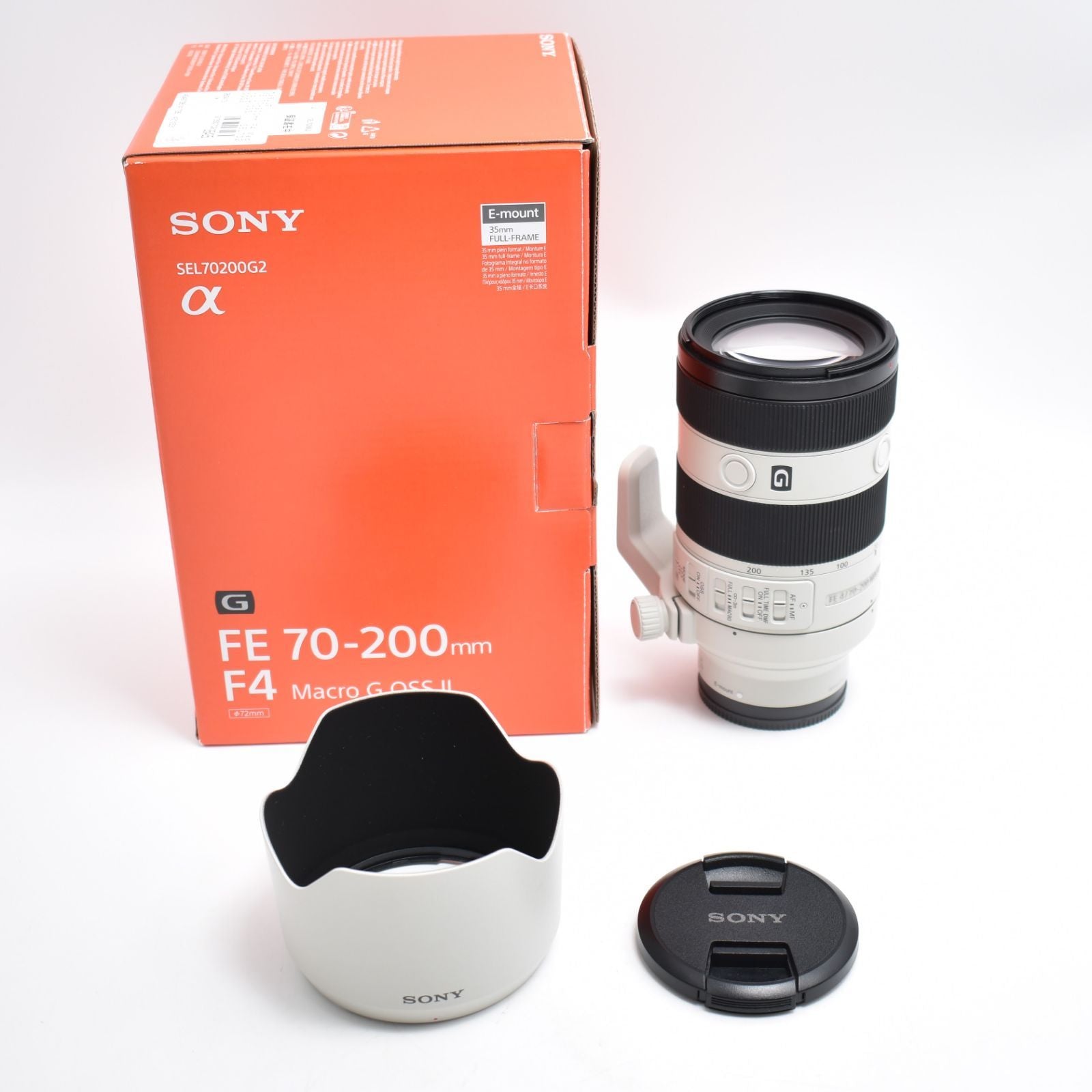 Lens (Zoom) B#12082 Sony( Fe 70-20Mm F4 Macro G Ossii [E Sel70200G2