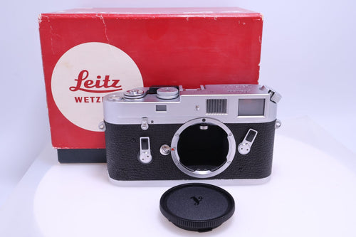 Leica Slr Camera (Film) M4 127 (Silver)(