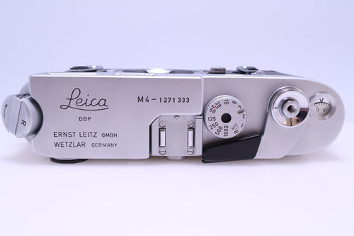 Leica Slr Camera (Film) M4 127 (Silver)(