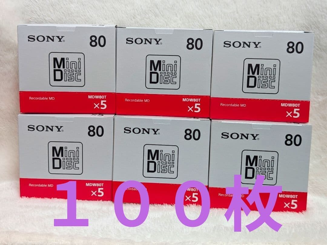 Sony Md Mdw80T 80 100
