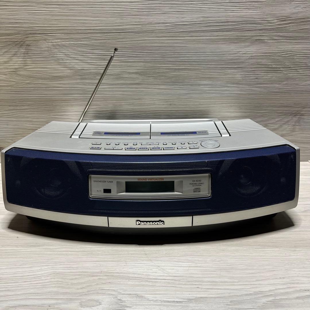 Panasonic Cd Md Cassette Deck Rx-Ed50