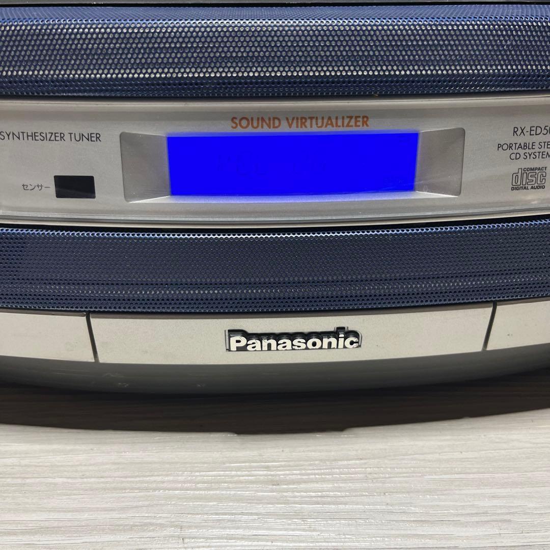 Panasonic Cd Md Cassette Deck Rx-Ed50