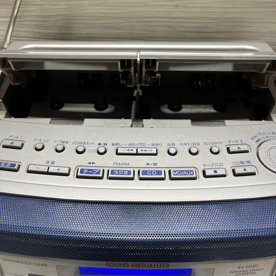 Panasonic Cd Md Cassette Deck Rx-Ed50