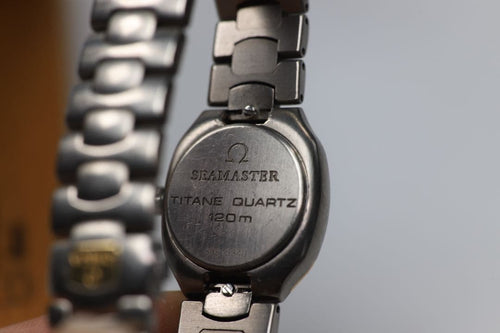 Quartz Watches Omega Seamaster Titane