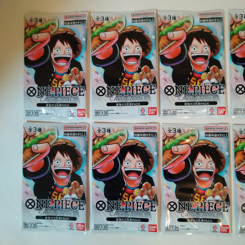 One Piece Card Game 3 Pack 10