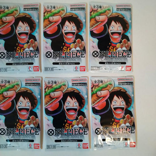 One Piece Card Game 3 Pack 10