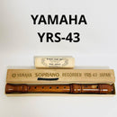 Yamaha Soprano Recorders Yrs-43