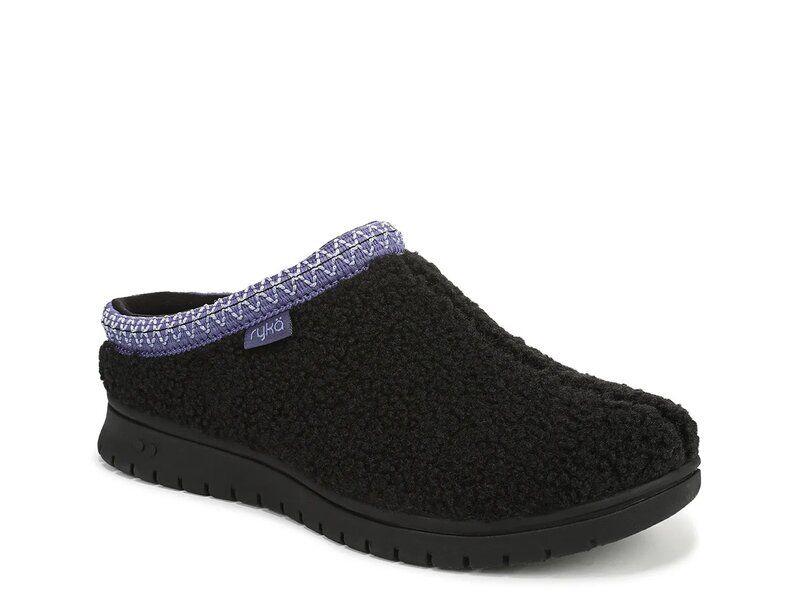 Sandals Ryka Stellar Cozy Mule Black