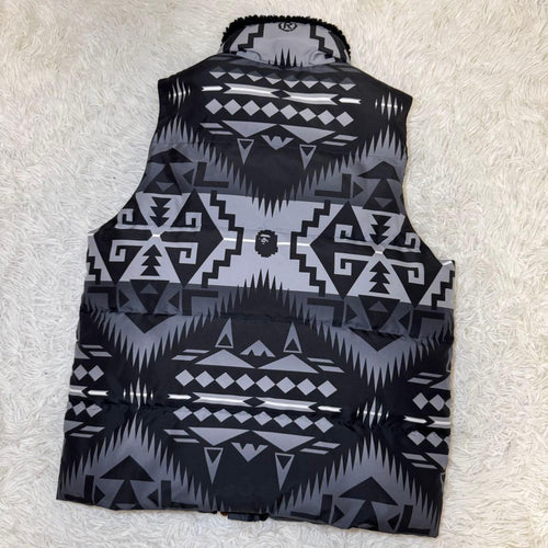 A Bathing Ape Down Quilted Vests Bape