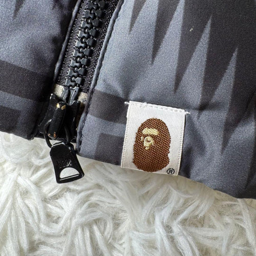 A Bathing Ape Down Quilted Vests Bape