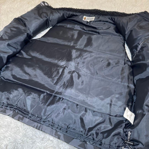 A Bathing Ape Down Quilted Vests Bape