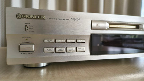 Pioneer Cd, Md Cassette Decks Mj-D7