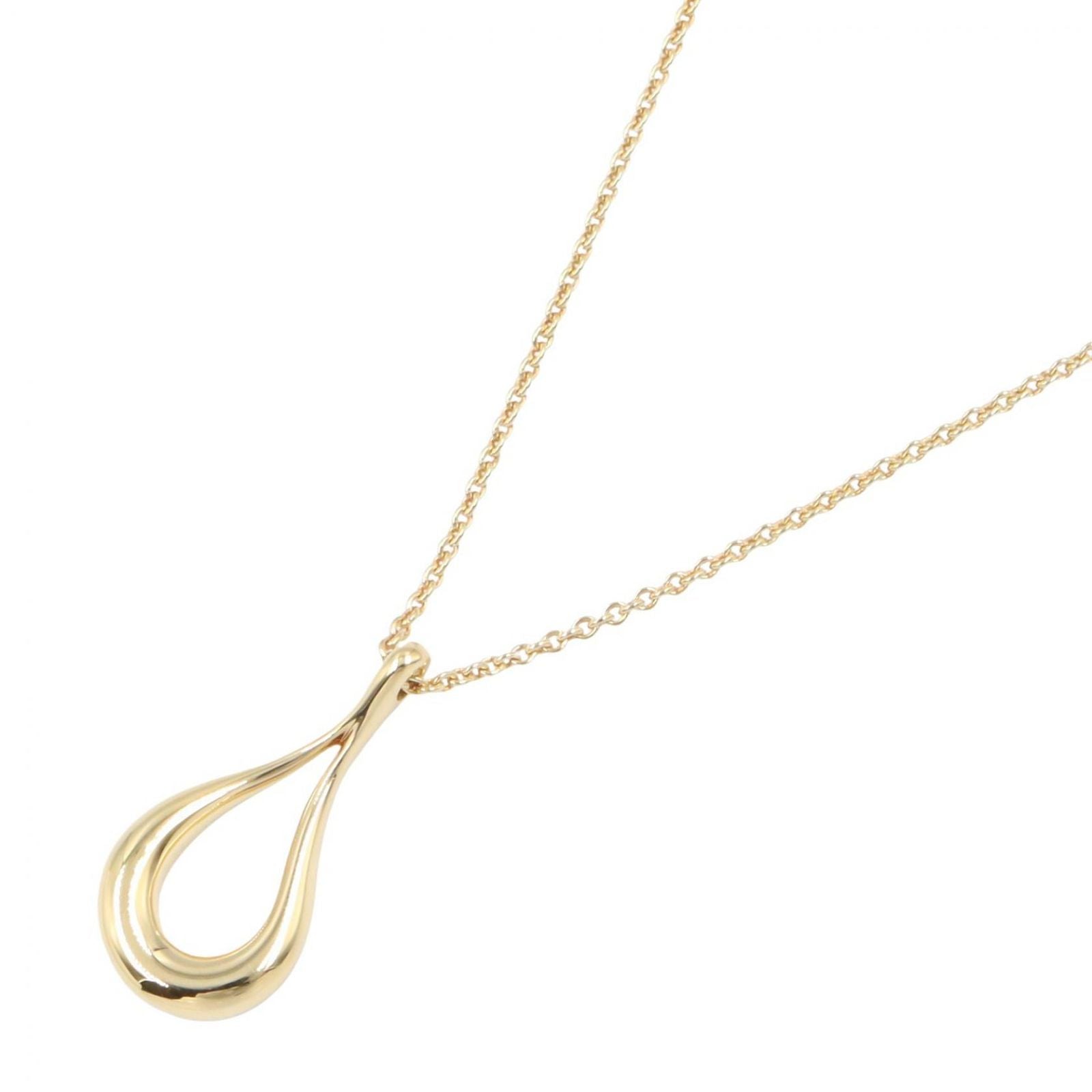 Tiffany Necklace Co 41.5 K18 Used A