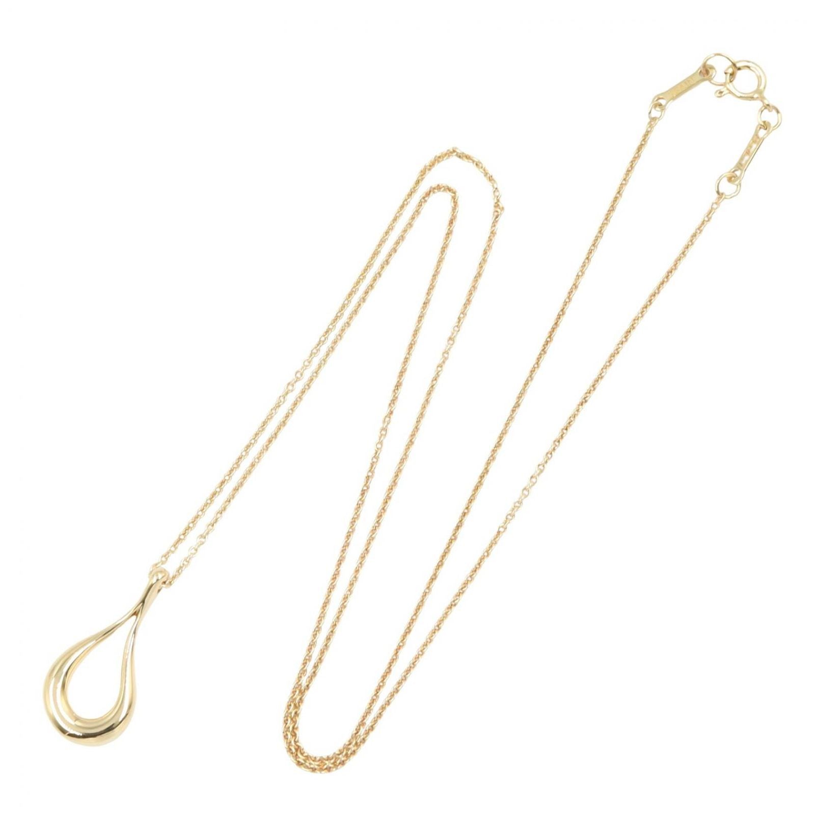 Tiffany Necklace Co 41.5 K18 Used A