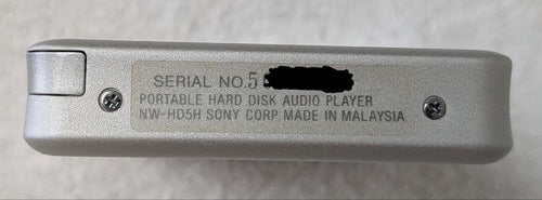 Sony Digital Audio Player Nw-Hd5H
