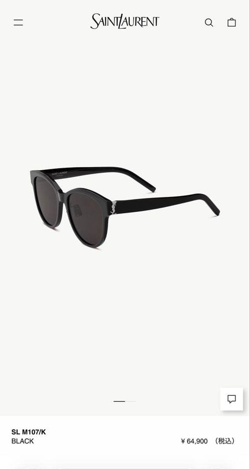 Saint Laurent Sunglasses Sl M107/K 001