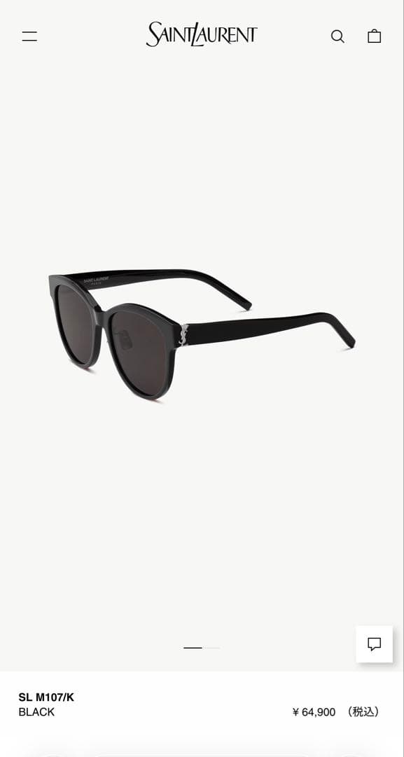 Saint Laurent Sunglasses Sl M107/K 001