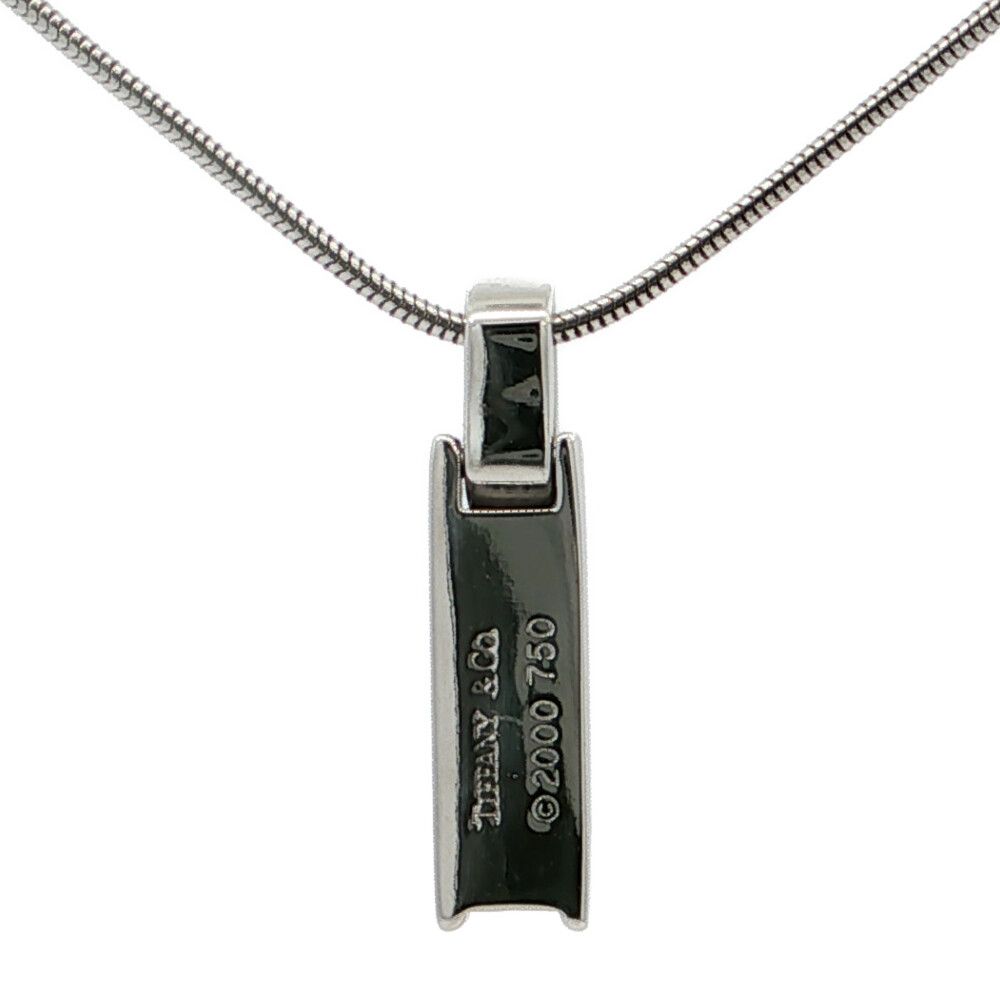 Tiffany Necklace Co. 3P K18Wg/750-6.9G A 611437 F