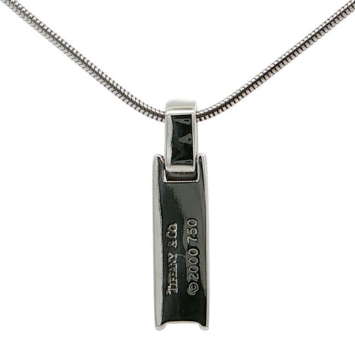 Tiffany Necklace Co. 3P K18Wg/750-6.9G A 611437 F