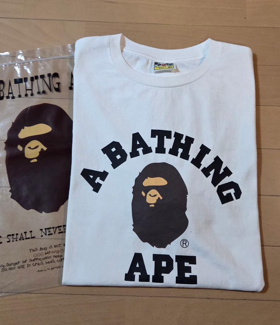 A Bathing Ape T -Shirt College Tee Shark
