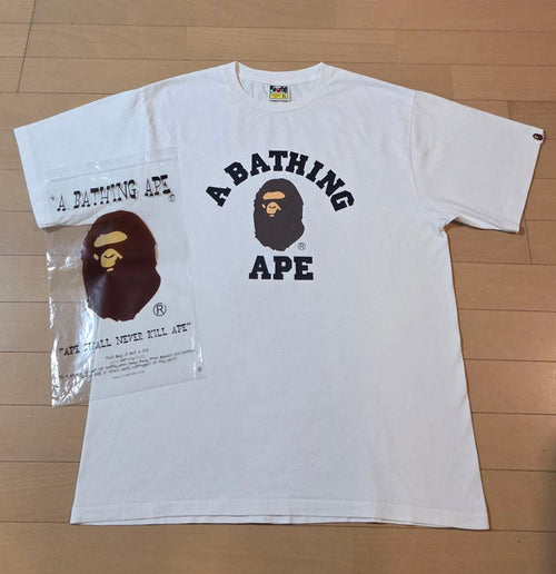A Bathing Ape T -Shirt College Tee Shark