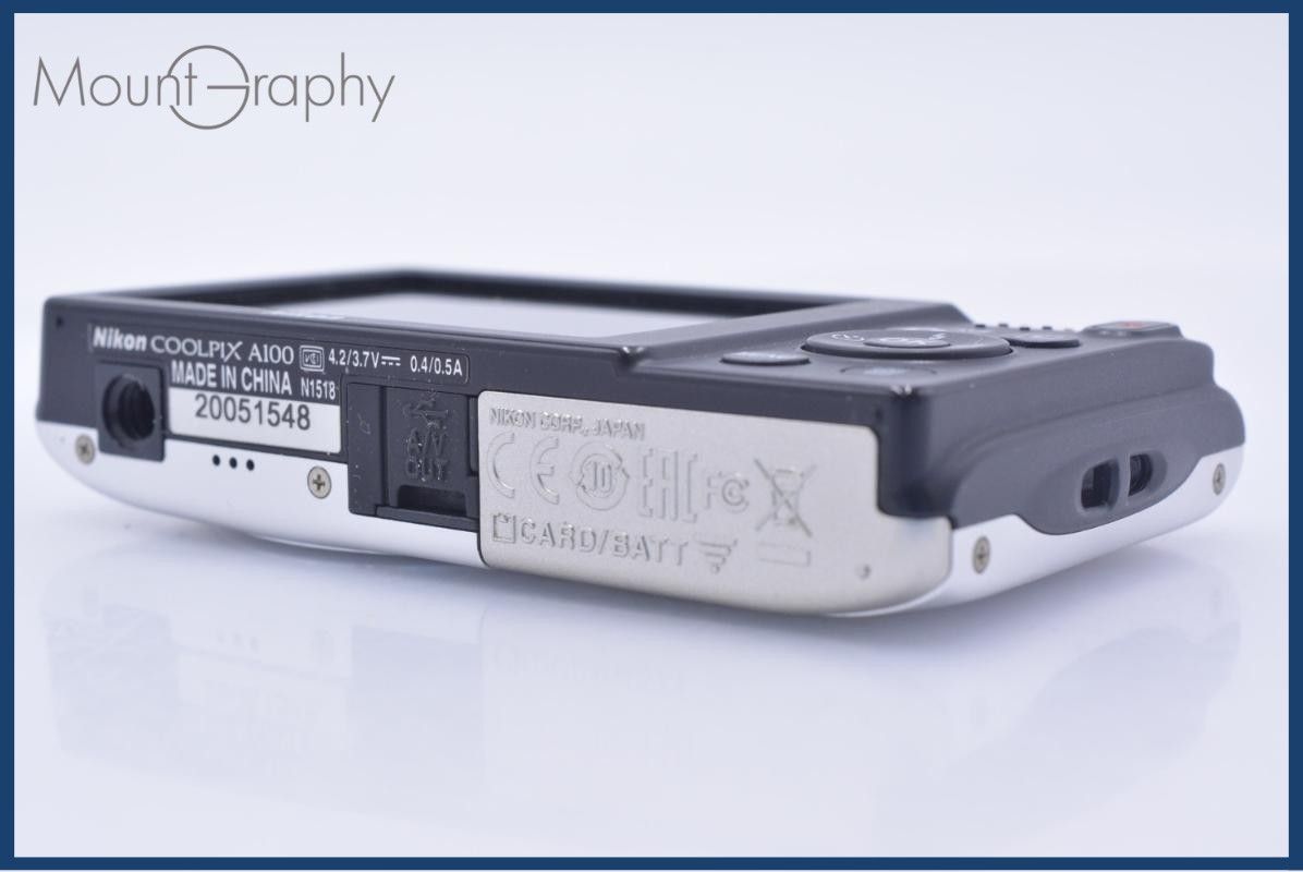 Compact Digital Camera Nikon Coolpix A100 5X #Am8320