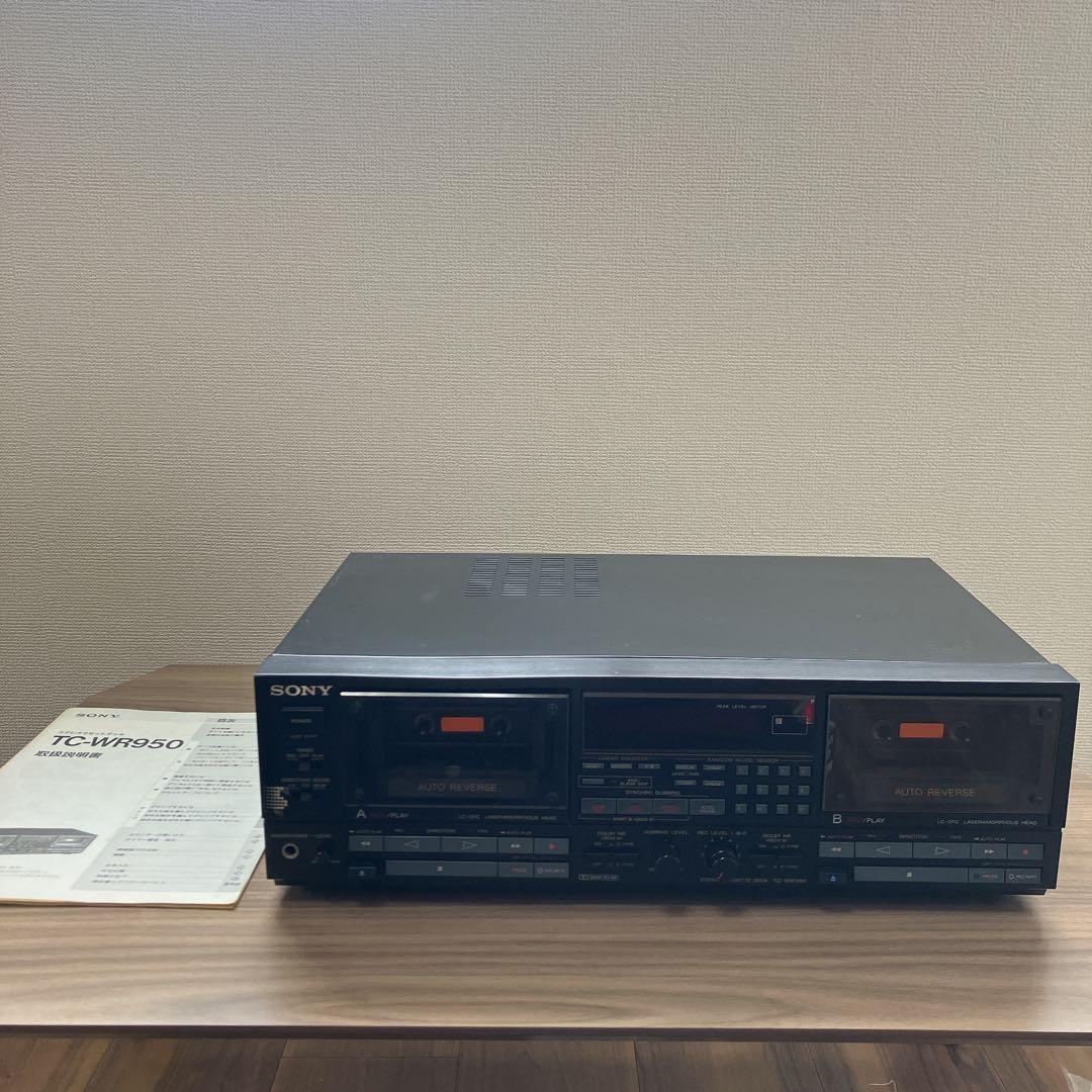 Sony Cd Md Cassette Deck Tc-Wr950