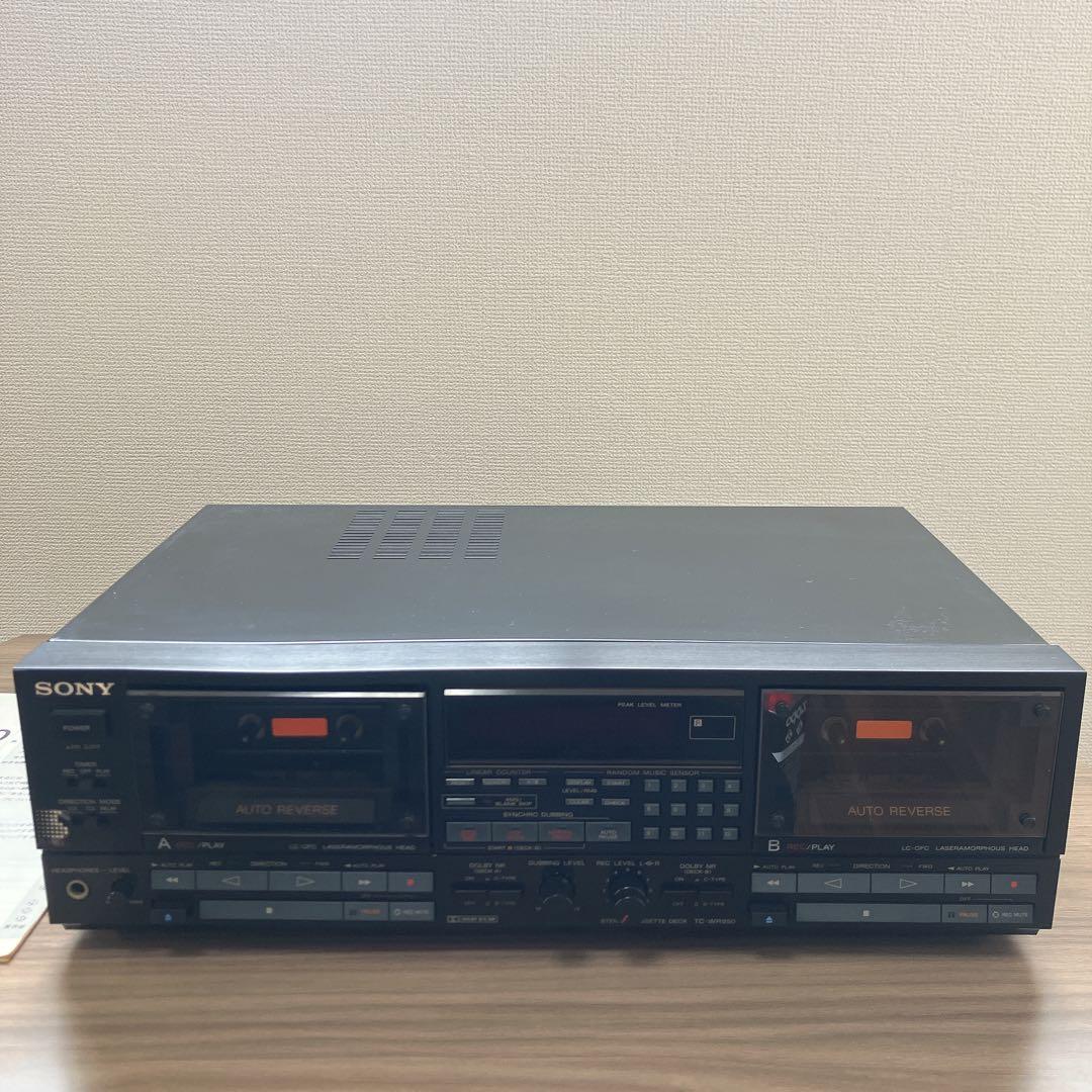 Sony Cd Md Cassette Deck Tc-Wr950