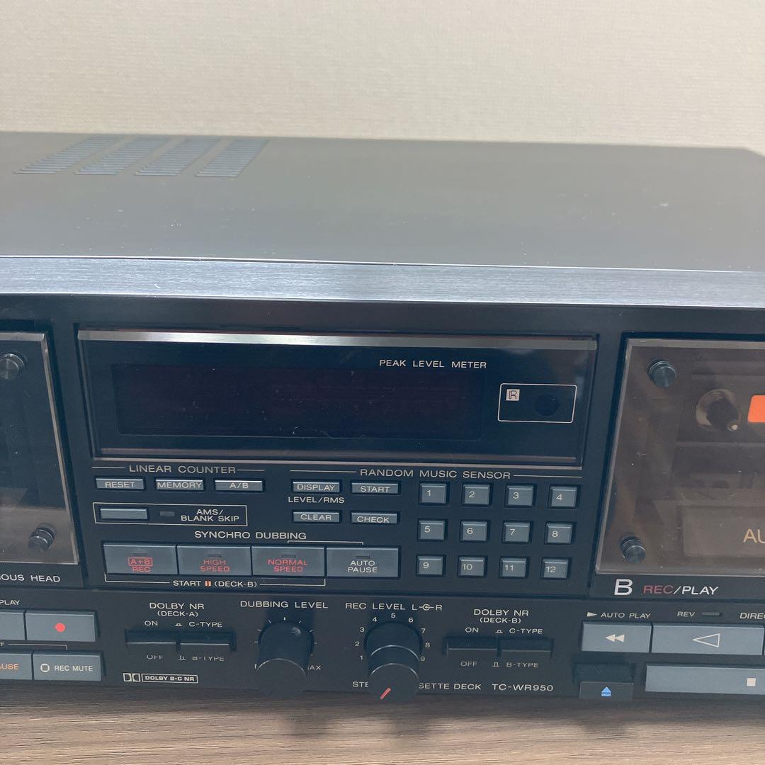 Sony Cd Md Cassette Deck Tc-Wr950