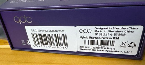 Requestable Earphones Qdc Hybrid Uranus-S