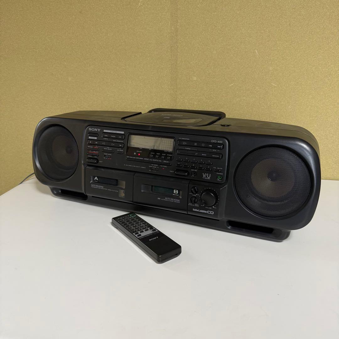 Sony Radios Radio Cassette Players Cd Cfd-400 Dodecahorn