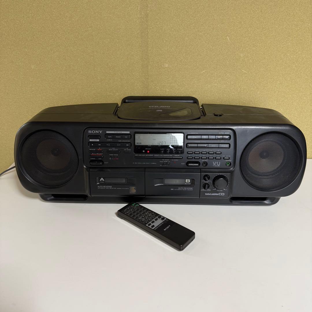 Sony Radios Radio Cassette Players Cd Cfd-400 Dodecahorn