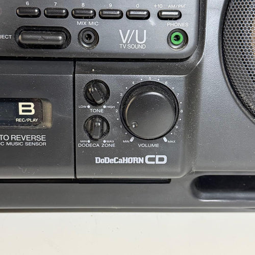 Sony Radios Radio Cassette Players Cd Cfd-400 Dodecahorn