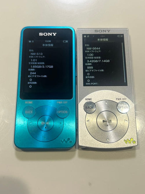 Digital Audio Player Sony Walkman (Nw-S13), (Nw-S644)