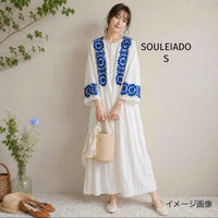 Souleiado Long-Sleeve Three-Quarter-Sleeve S