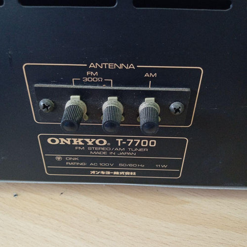 Onkyo Radio Tuner T-7700 Fm/Am