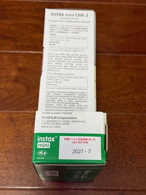 Instant Cameras Instax Mini Link 3 Google Pixel