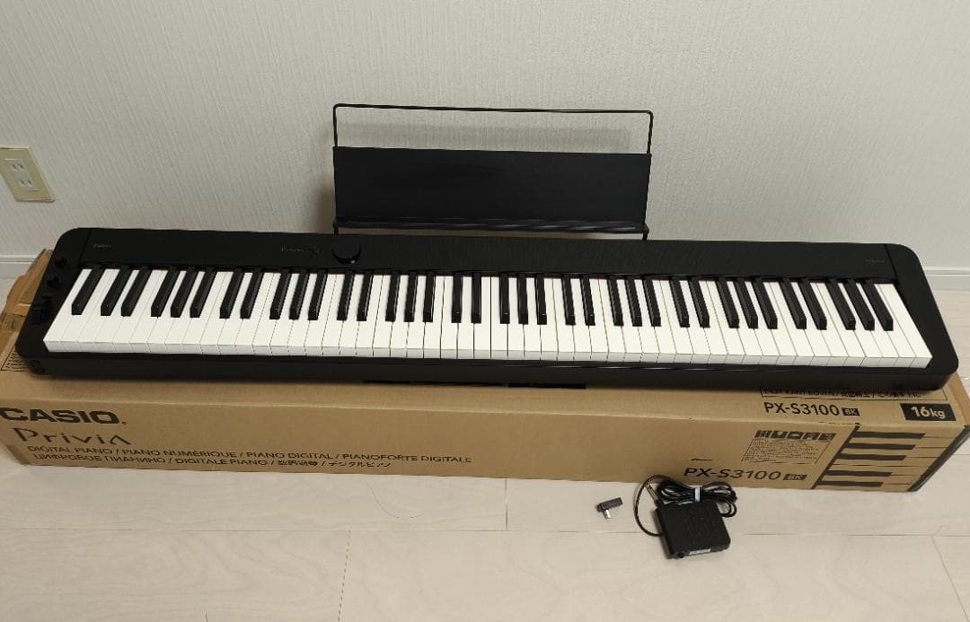 Casio Keyboards Digital Pianos Privia Px-S3100Bk